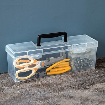 Tool Organizer Hardware Tool Box Transparent Parts Box Tool Storage Box