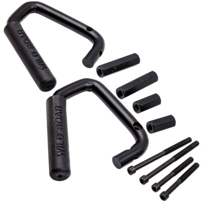 2x Front Grip Bar For Jeep Wrangler JK Unlimited 2007-2017 4 Door Rubicon Sahara