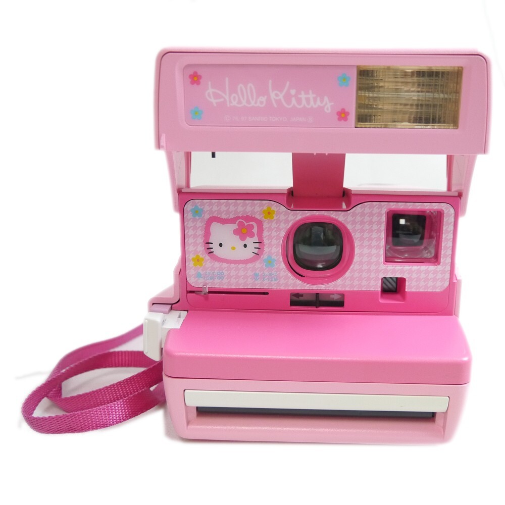 Hello Kitty Polaroidカメラ ケース付き Amazon.com : Fujifilm Instax Hello Kitty Instant Film Camera