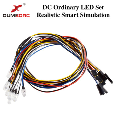 DUMBORC DC Ordinary LED Set 12 LED RC Lighting System Smart Lights for RC Car