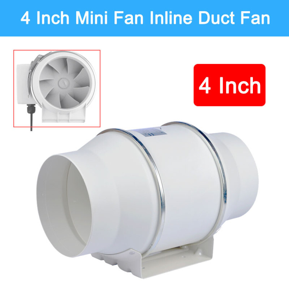 Cyclone Inline Booster Fans 4 /& 6 Inch 100mm 150mm Extractor Fan Hydroponics