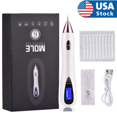 Laser Plasma Pen Skin Tag Mole Freckle Removal Dark Spot Tattoo Wart Remover Pen