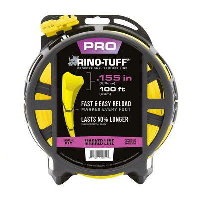 Rino-Tuff String Trimmer Line .155 in. x 100 ft. Universal Heavy Duty Durable