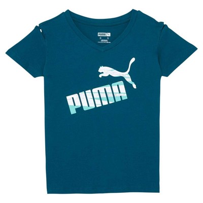 

Футболка Puma No.1 Logo Pack для мальчиков, размер , спортивная, повседневная, 857064-02, Синий, Puma No.1 Logo Pack T-Shirt Youth