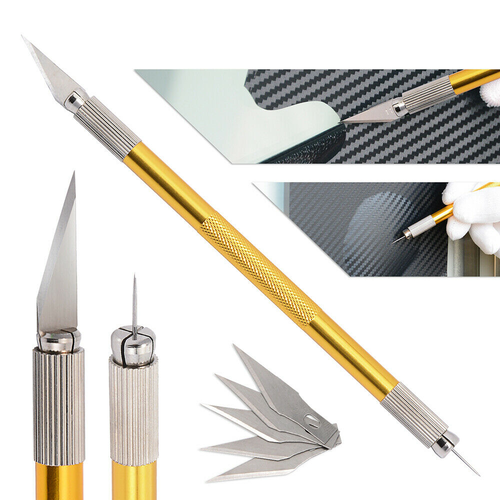 Car Window Tint Kit Vehicle Vinyl Wrap Tool Kit Squeegee Felt Scraper Cutter US