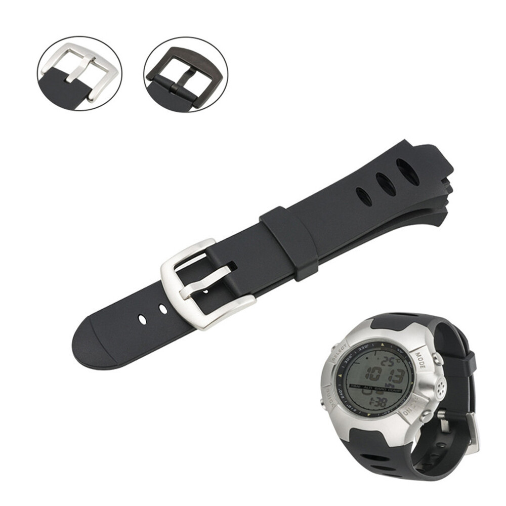 Strapsco Rubber Watch BAND Strap Compatible Avec Suunto Observer SR