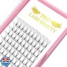 Premade Volume Eyelash Extensions 4D-D-0.07-9 Short Stem Premade Fans Eyelash Extensions Volume Lash Extensions .07 .10 Premade Volume Fans Pre made Lash Fans C D curl(4D-D-0.07,9mm)