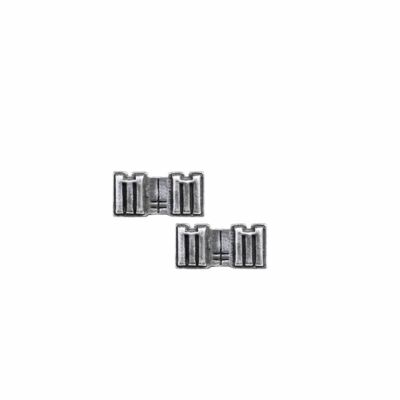 Alchemy Rocks Marilyn Manson: 'MM' Logo Pewter Pair of Earrings BRAND NEW