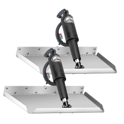 Lenco 12'' x 12'' Edge Mount Trim Tab Kit w/o Switch Kit 12V