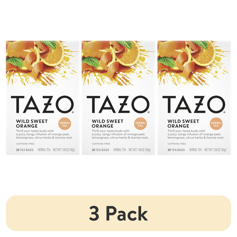 , Wild Sweet Orange, Caffeine-free, Tea Bags 20 Count Bo