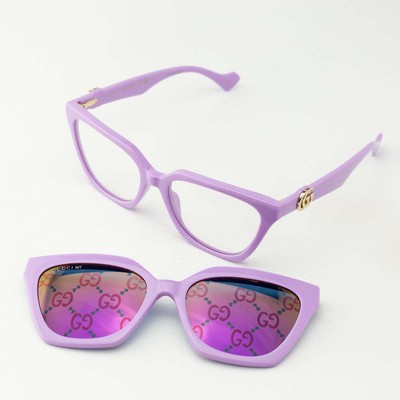 GUCCI GUCCI GG1542S - 002 CLIP ON SUNGLASSES