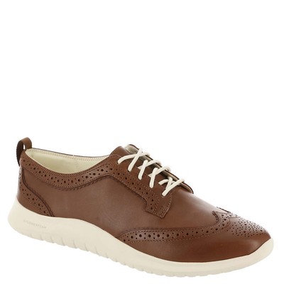 Cole Haan Zerogrand Meritt Wingtip Oxford Женский Оксфорд - Коричневый/Слоновая кость