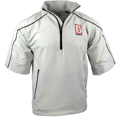 

SHOEBACCA Free Swing Персиковый пуловер с коротким рукавом HalfZip Мужские Off White Casual, SHOEBACCA Free Swing Peached Short Sleeve HalfZip Pullover