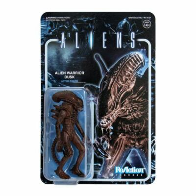  Aliens ReAction Wave 1 Alien  Warrior Dusk Brown 10 cm KBD