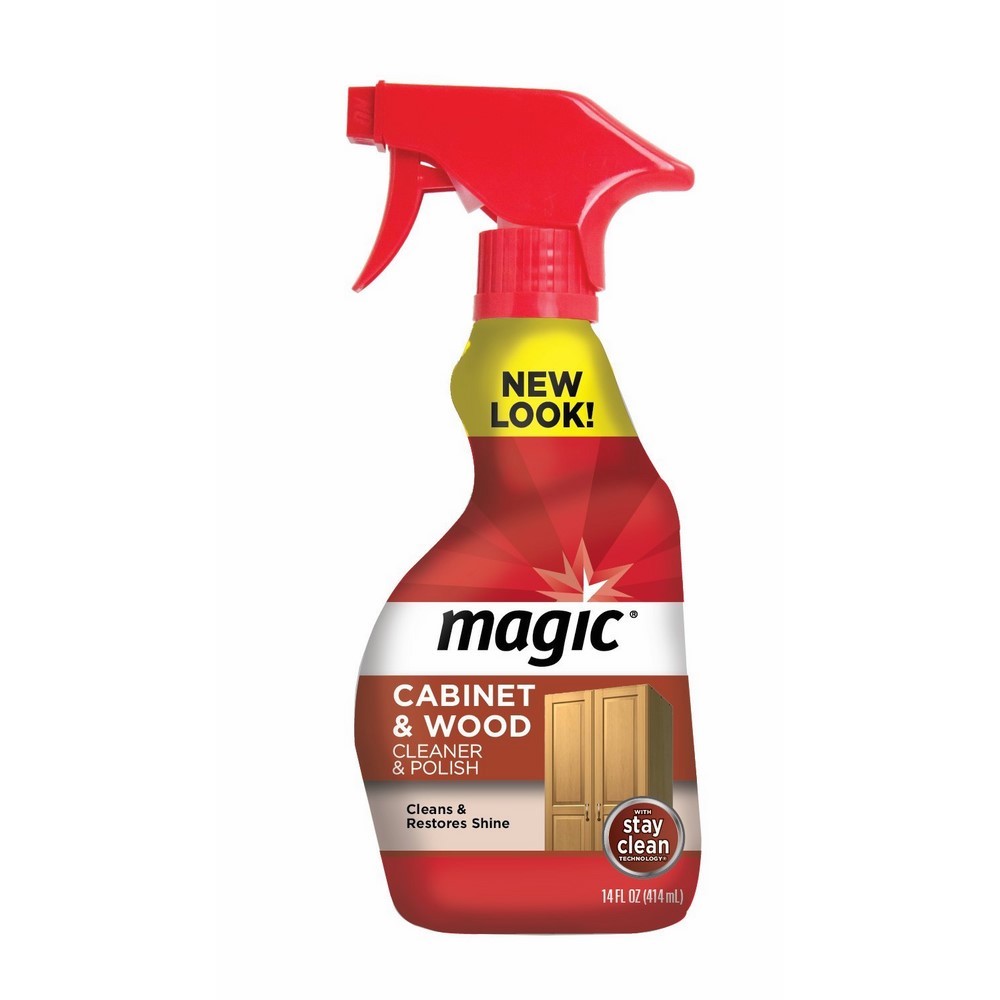 Magic Cabinet & Wood Cleaner / Shine Water Repel Restore Spray 14 Oz ...