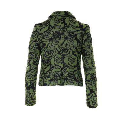 Pre-owned Jc De Castelbajac Castelbajac Woven Print Jacket In Green