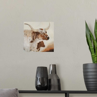 Because You're Mine Poster Art Print, Cow Home Decor