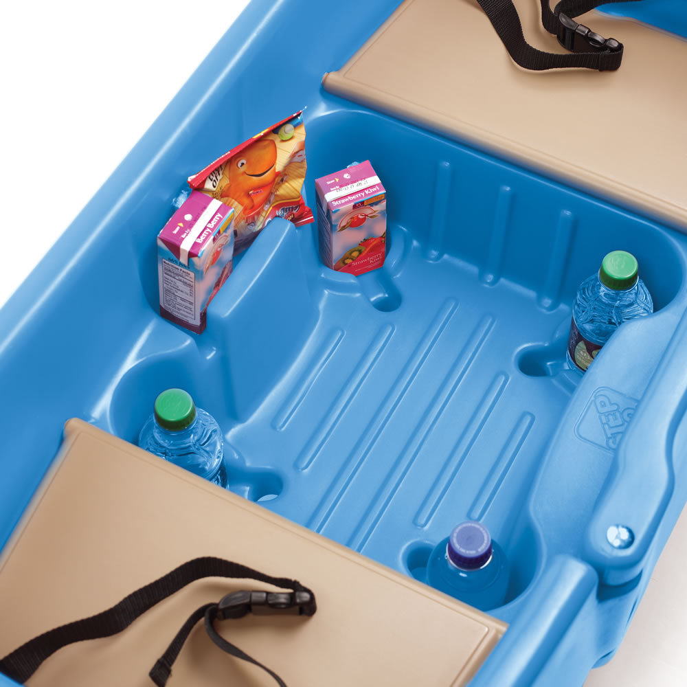 Wagon Pull Push Outdoor Toys Double Wagon With Canopy Transportation Travel