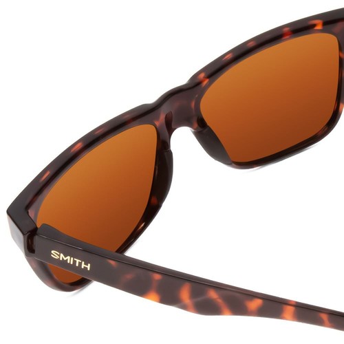 Pre-owned Smith Lowdown 2 Sunglasses In Tortoise/cp Polarized Opal Blue Green Mirror 55 Mm In Multicolor