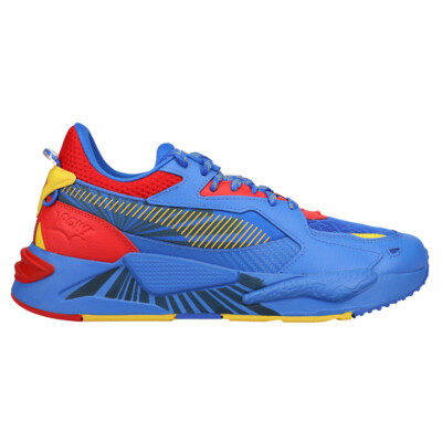 Puma J League X RsZ Lace Up  Mens Blue Sneakers Casual Shoes 38582001