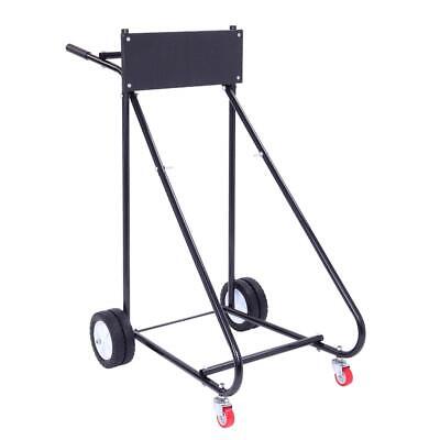 TUFFIOM Outboard Boat Motor Stand 4 Wheels, 315LBS Engine Carrier Cart