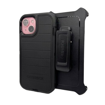 OtterBox Defender Series Pro Case With Holster for iPhone 15/iPhone 14/iPhone 13