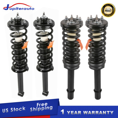 4PCS Front & Rear Complete Struts For 2003-2007 Honda Accord EX LX DX 2.4L 3.0L