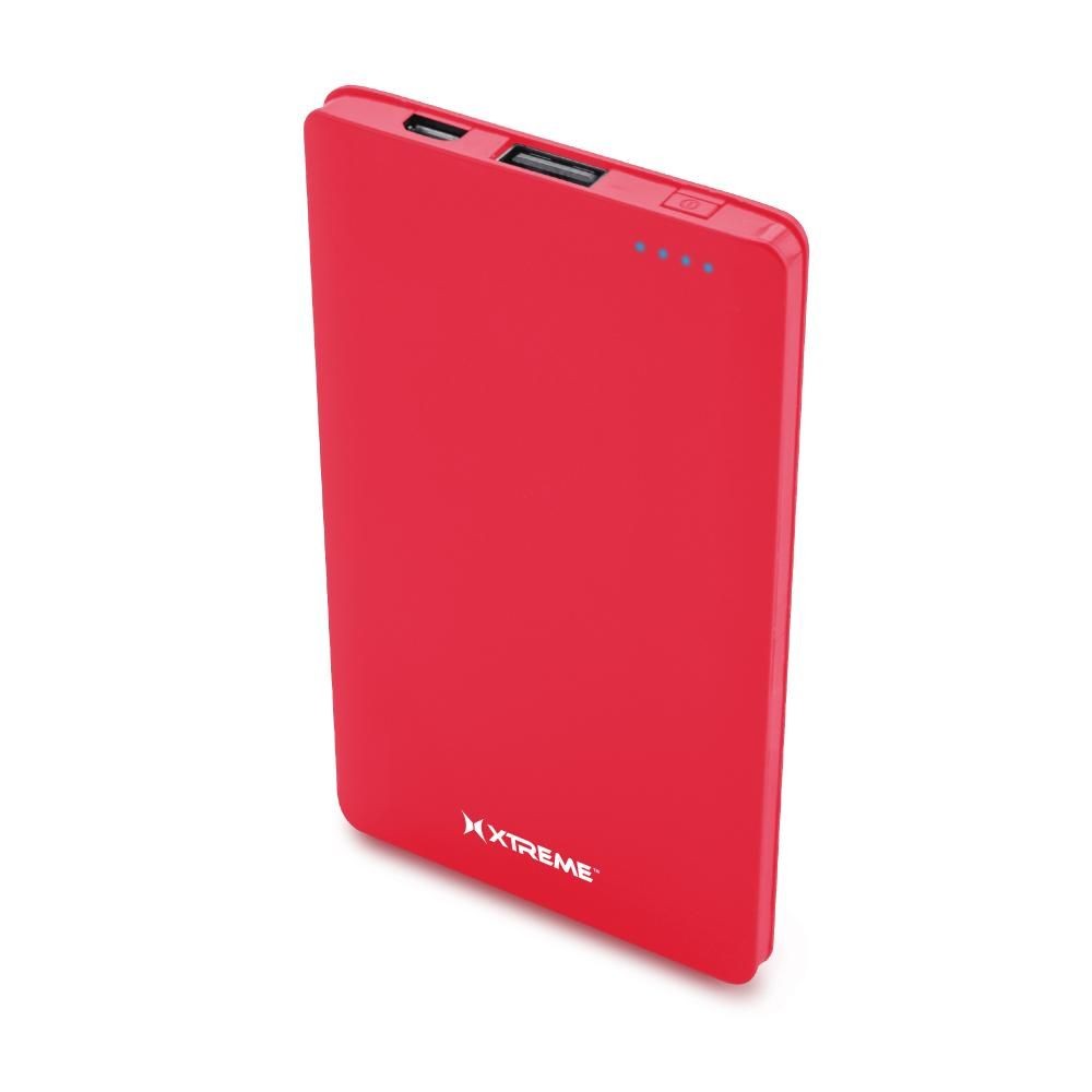 Xtreme XBB8-0151-RED 3000 mAh Power Bank  Red