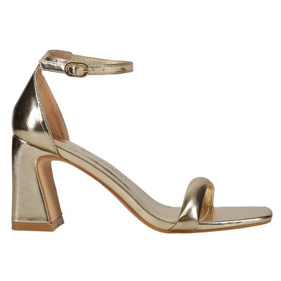 Китайская прачечная Velma Heels На каблуках с металлическим блоком, женский размер 8,5 B, Повседневные сандалии