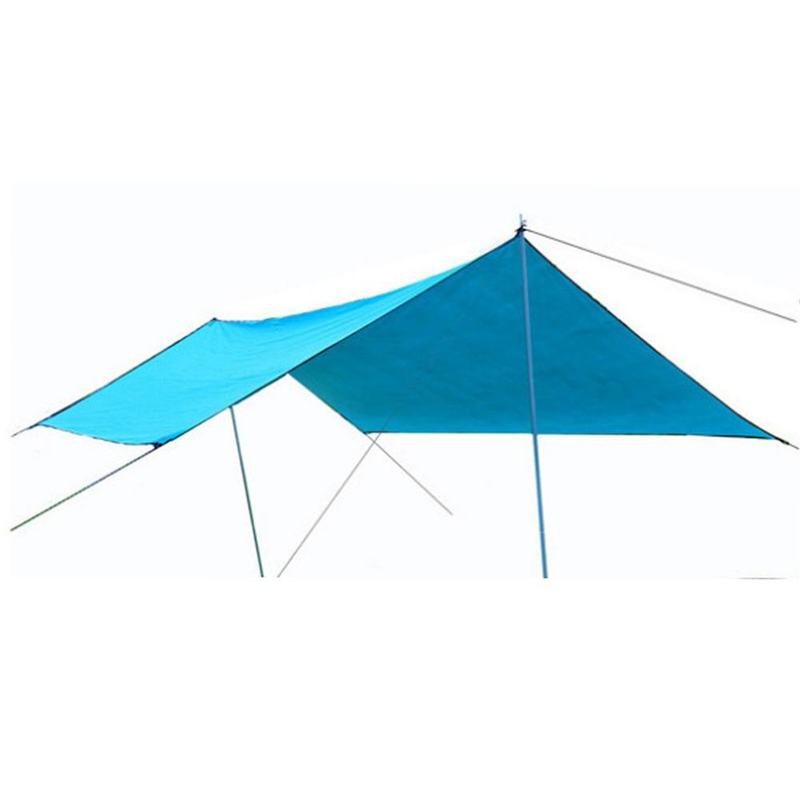 Beach Shade Sun Protection Portable Fabric Tent Canopy Awning, Blue