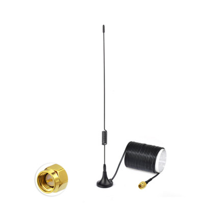 5dBi DVB-T2 ATSC TV SMA Magnetic Base Antenna 5M for RTL SDR USB Stick Receiver