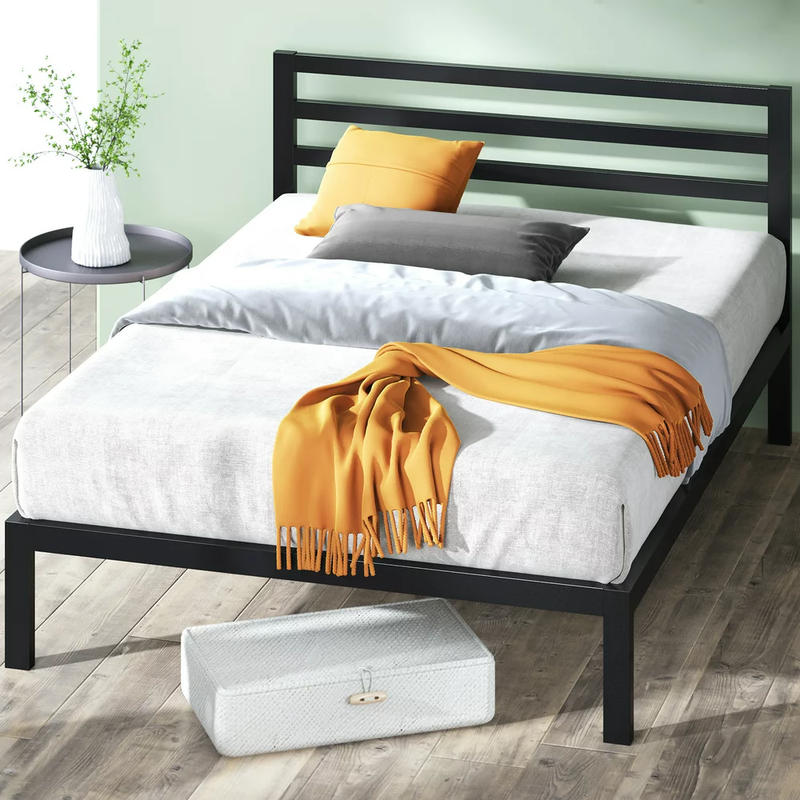 With Headboard, Queen