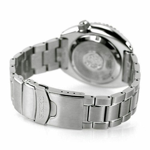 Pre-owned Seiko Turtle Diver Special Edition Automatic Men's Silver Tone Watch Srpg19