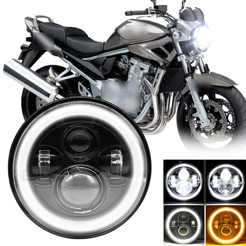 7inch Round LED Headlight Hi/Lo Beam For Suzuki Bandit 1250S