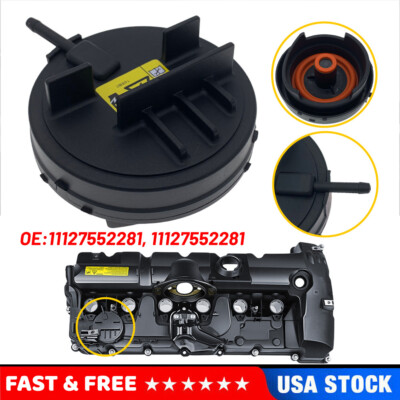 Engine Valve PCV Cover of N52 For 07-13 BMW 328i 08-11 528i 08 328xi 528xi USA