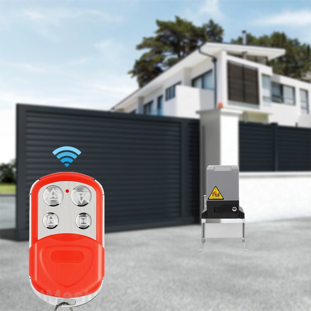 2PCS 433MHz Remote Control Extra Remotes For Imeshbean Sliding Gate Opener Motor