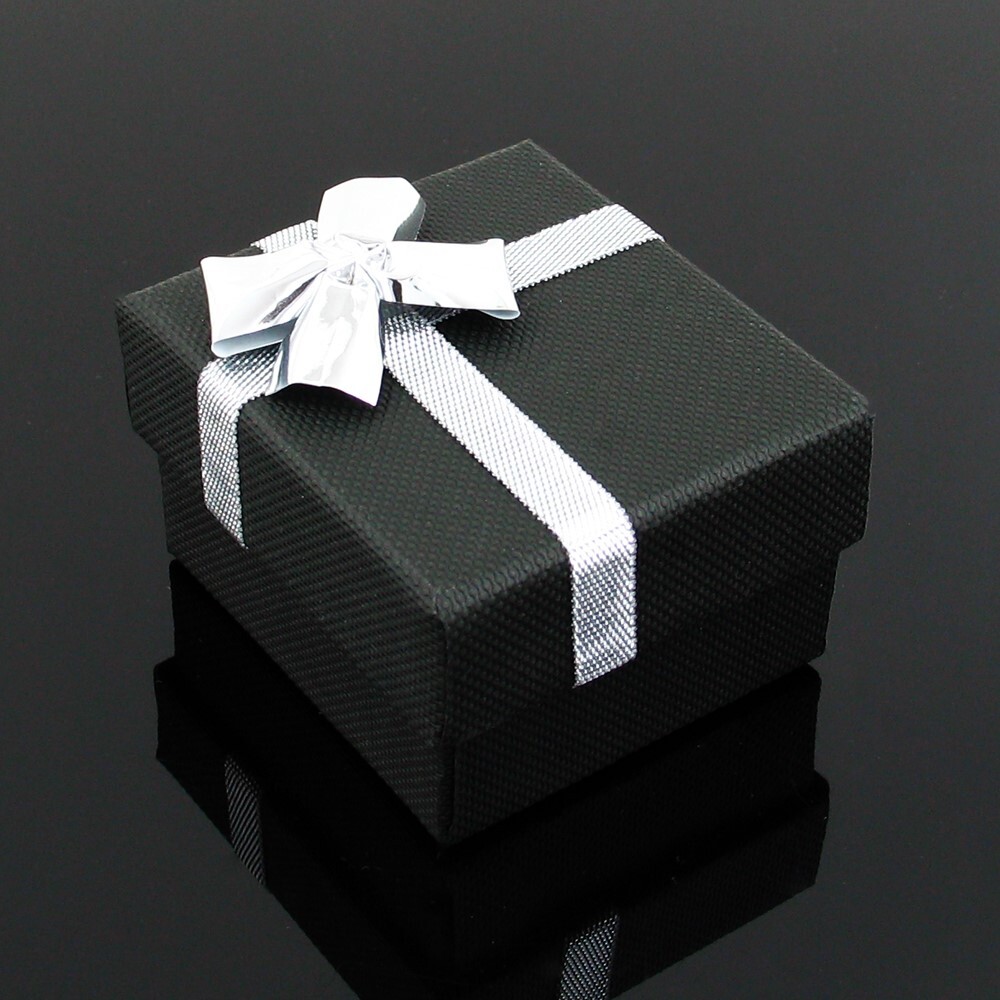 6/8mm Tungsten Carbide Polished Black Plain Domed Comfort Fit Wedding Band Ring