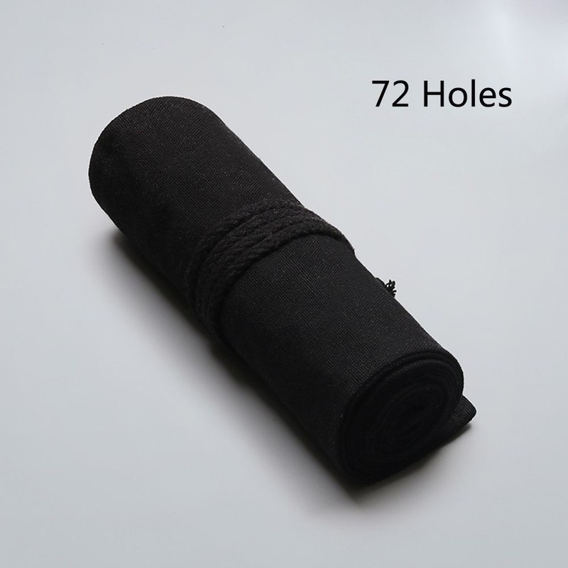 Hole Stationery Cosmetic Cloth Pencil Case Antique Aesthetics Pencil Storage