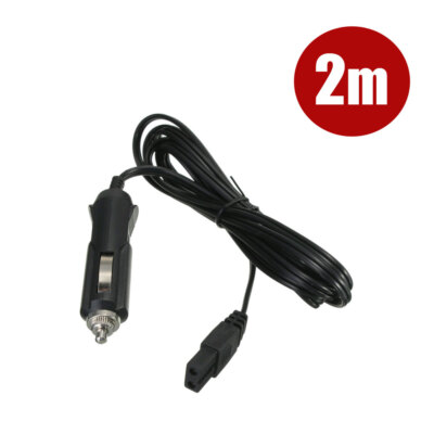 2m 12V DC Replacement Car Cooler Cool Box Mini Fridge 2Pins Lead Cable Plug Wire