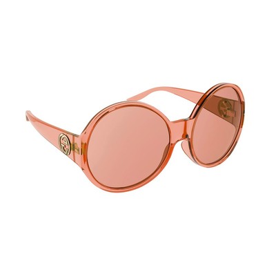 GUCCI GUCCI GG0954S-004 ORANGE ORANGE RED SUNGLASSES