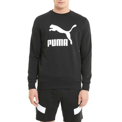 

Мужская толстовка с круглым вырезом с логотипом Puma Classics, размер  530086-01, Черный