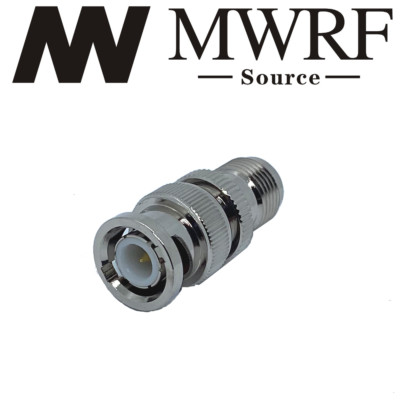 TNC Female to BNC Male RF Coaxial Adapter; Fast Shipping; US Seller