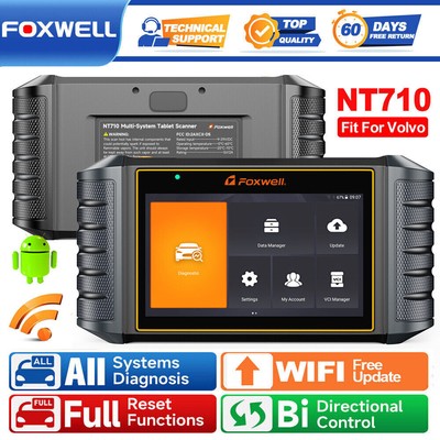 FOXWELL NT710 OBD2 Scanner Automotive Bi-directional Diagnostic Tool All Systems