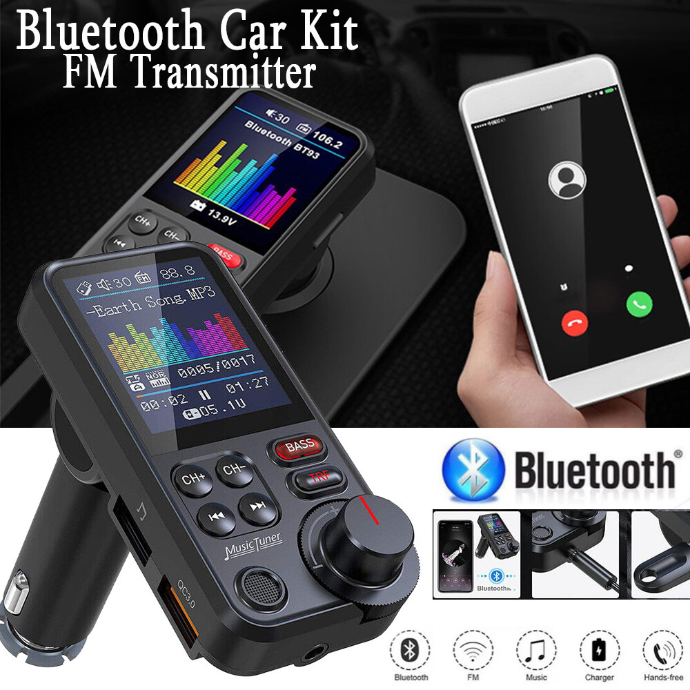 Fm Transmitter Wireless Radio Adapter Charger