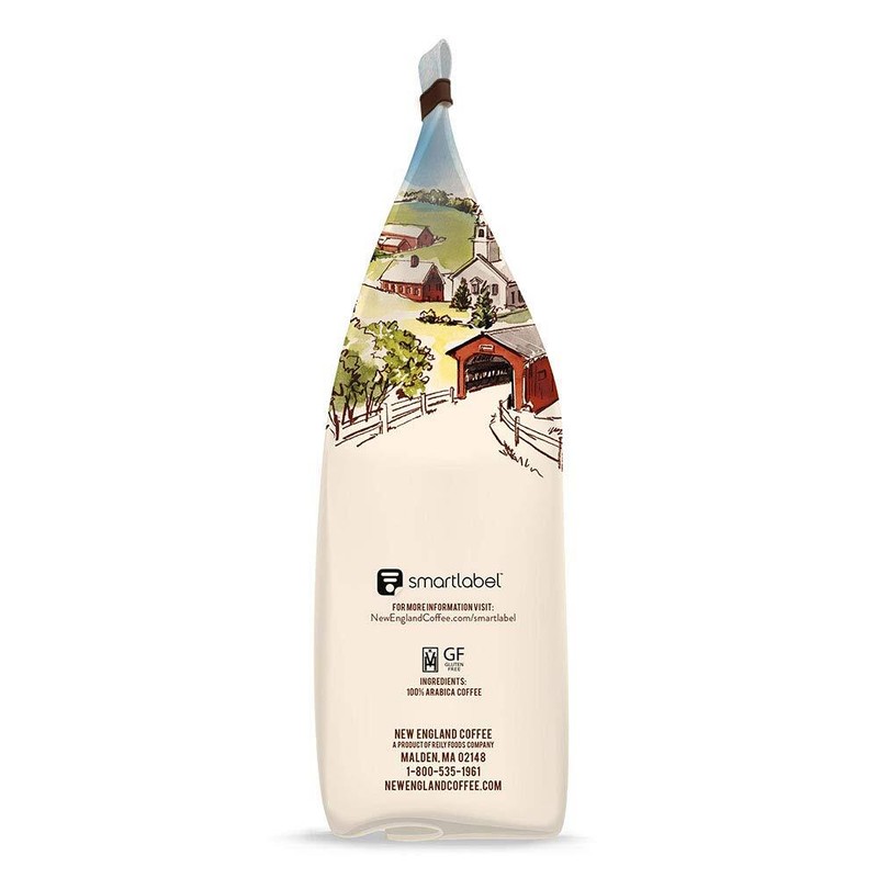 , New England Breakfast Blend Medium Roast Ground Coffee 24 Ounce Bag