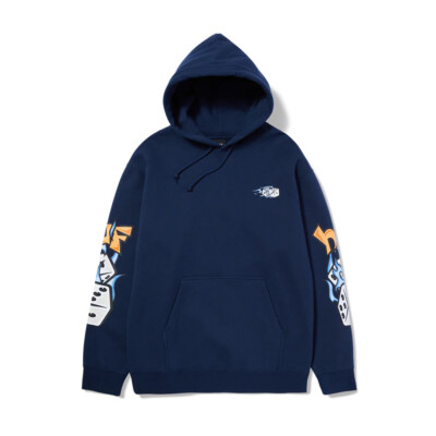 HUF Dicey Pullover Hoodie Men темно-синий