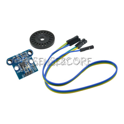 2PCS HC-020K Sensor Double Speed Measuring Module Photoelectric Encoders Kit