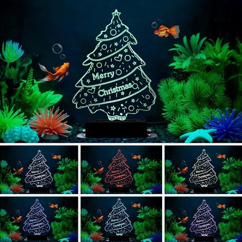 Submersible Led Aquarium Fish Tank Light Decorations Rgb Night