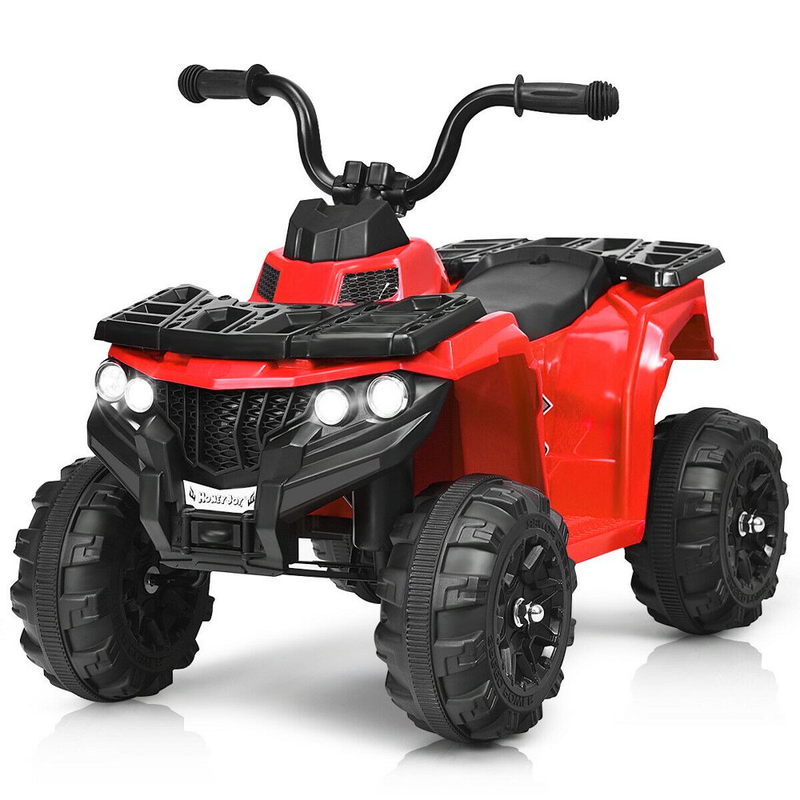 Kids Ride-On ATV 4-Wheeler Quad - 6V Battery Powered with MP3 & LED Headlight (R