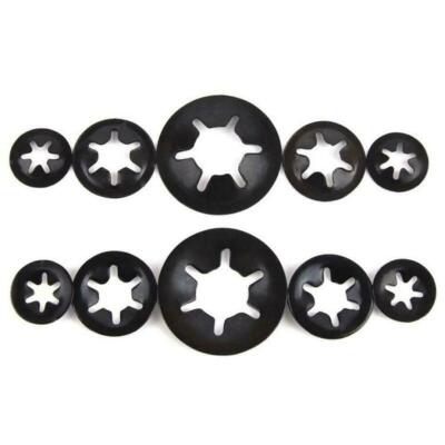 Starlock Push On Fasteners Locking Washers Speed Locking Round Clips M2 ~ M12